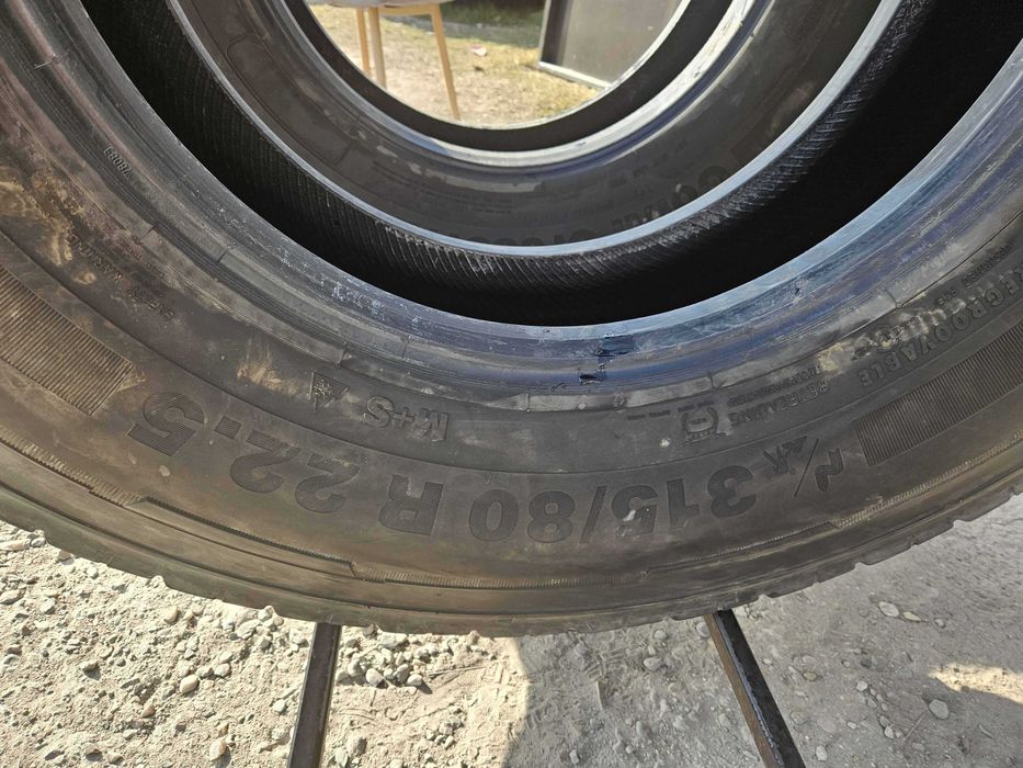 SET 2 Anvelope  315/80 R22.5 CONTINENTAL ContiCross Trac HD3 M+S