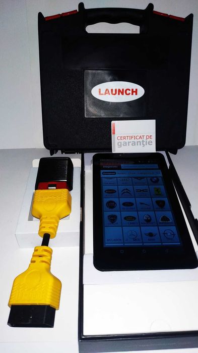 Kit Interfata Auto LAUNCH PRO5S X431 V+ Scan Easydiag + Tableta Noua