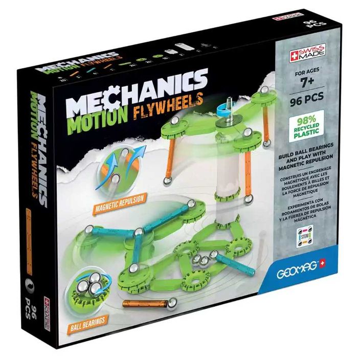 Магнитен конструктор Mechanics Magnetic Motion Flywheels Geomag