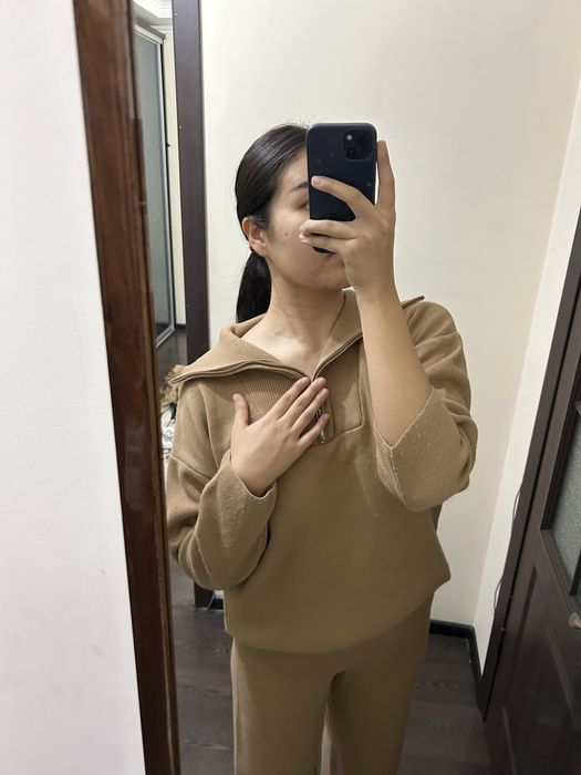 Тёплая бежевая двойка