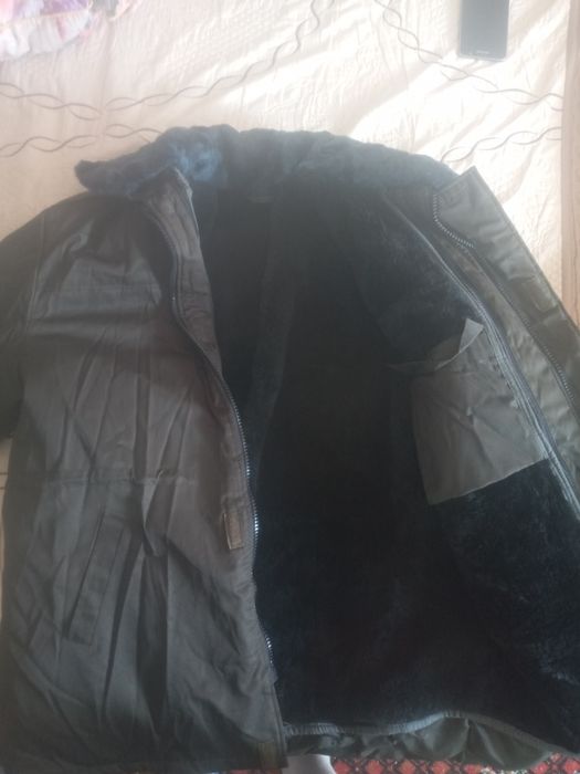 Утепленная куртка военного образца