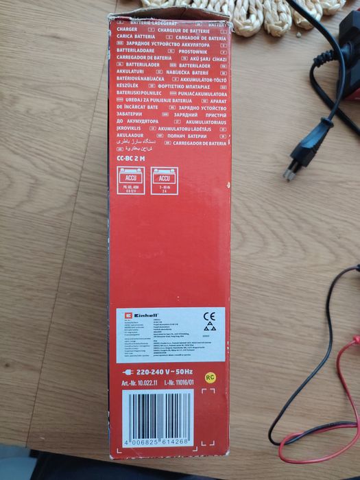 Redresor Auto-Moto Einhell CC-BC 2M 6/12V
