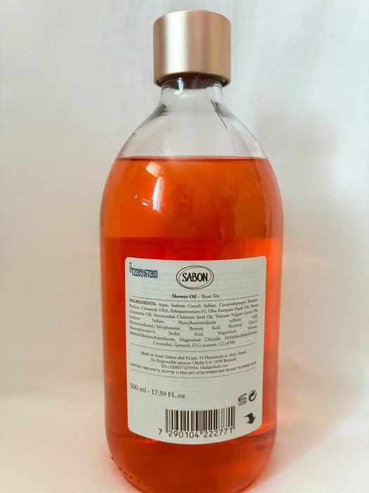 SABON Gel/Ulei de dus Rose 500ml
