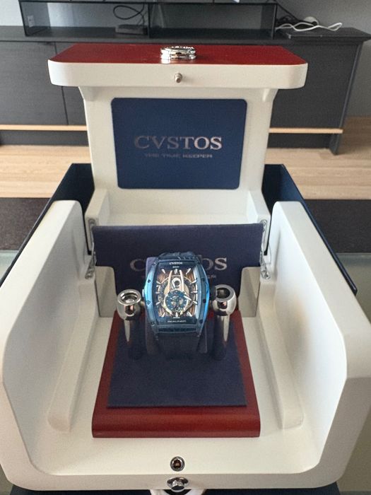 Cvstos Sealiner PS Skyblue Steel 45 mm