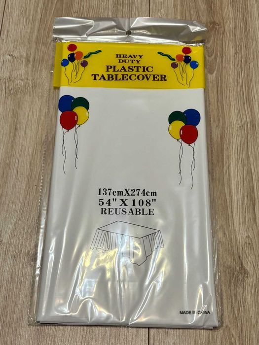 Set 12 fețe de masă reutilizabile pentru petreceri