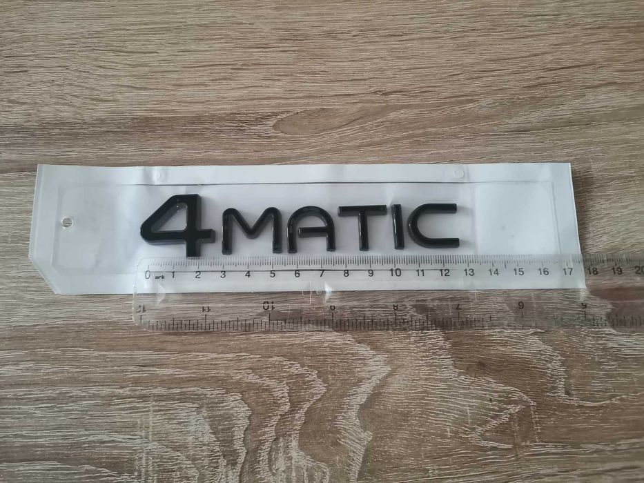 черен надпис Mercedes Benz 4matic нов фонт
