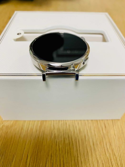 Huawei Watch GT 5, 41mm, Tarnish Stainless Steel Case, Blue Strap