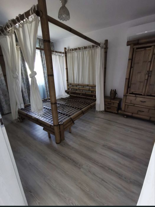 Închiriez casa tip Duplex, mobilata, locuri de parcare, Gaze, asfalt, Berceni