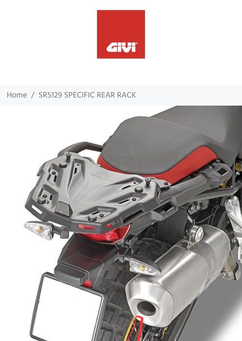 BMW F750GS F850GS  2018- стойка Givi SR5129 за монтаж на  топ каса