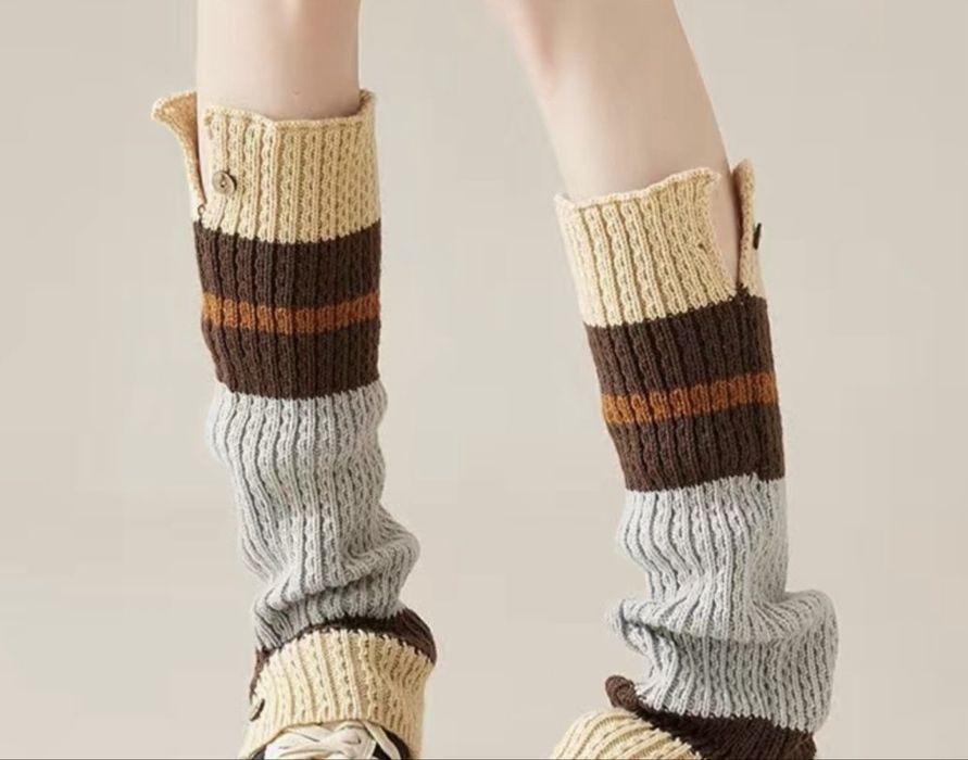 Вязаные гетры новые onesize