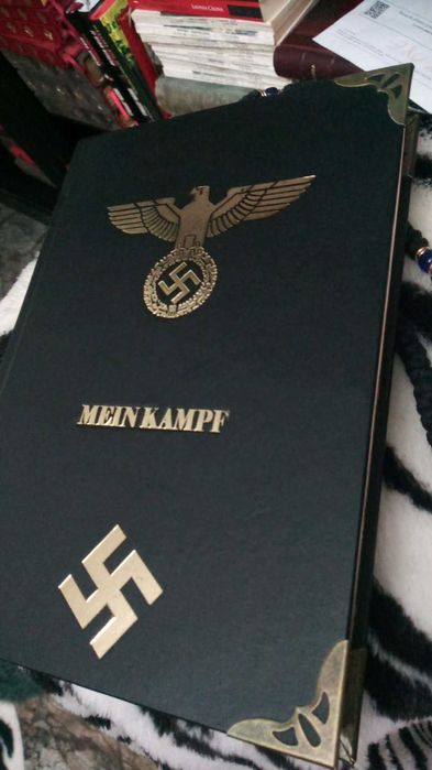 MEIN KAMPF in limba romana 2 volume ed LUX varianta necenzurat AN 1993