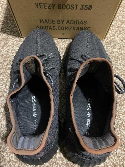 Yeezy 350v2 black originali 44 2/3