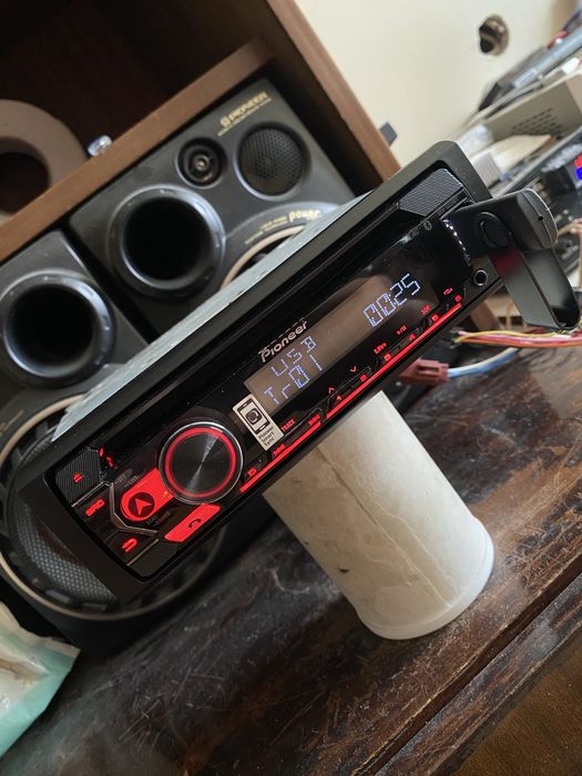 Pioneer deh-s320bt -НОВ МОДЕЛ -BLUETOOTH, USB, Aux, радио плеър cd сд
