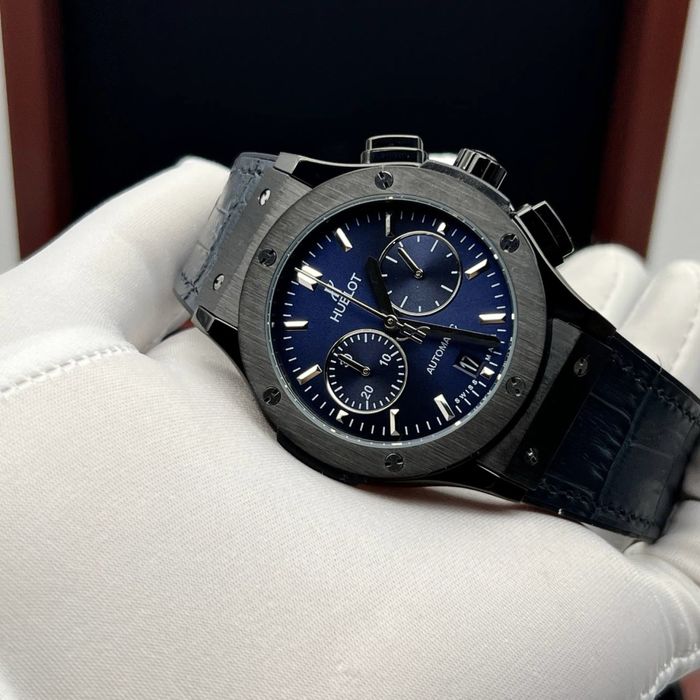 Hb classic fusion blue dial