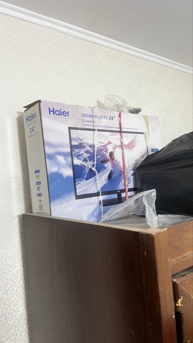 Продам телевизор Haier в хорошем состоянии в коробке