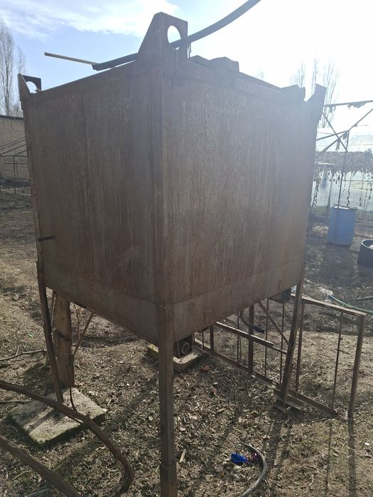 Сув идиш.темир бочка