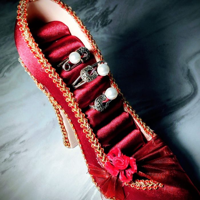 Комплект "Жемчужная булавка" Италия