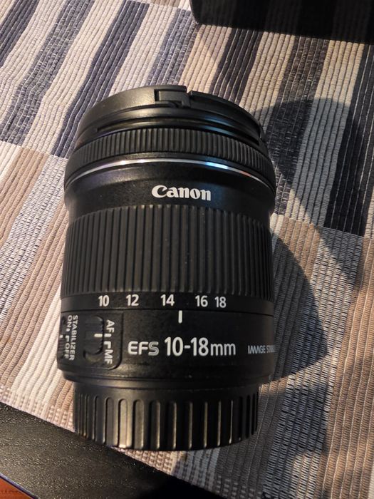 Canon 10-18 f/4.5-5.6 IS STM EFS
