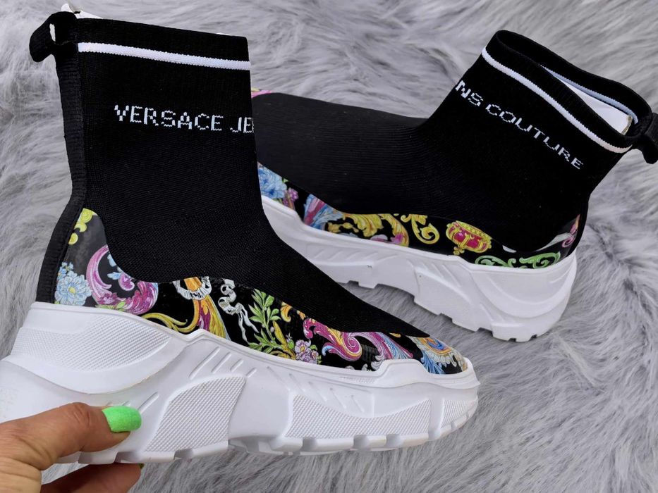 Versace Jeans Couture оригинални дамски високи сникърси 38 номер