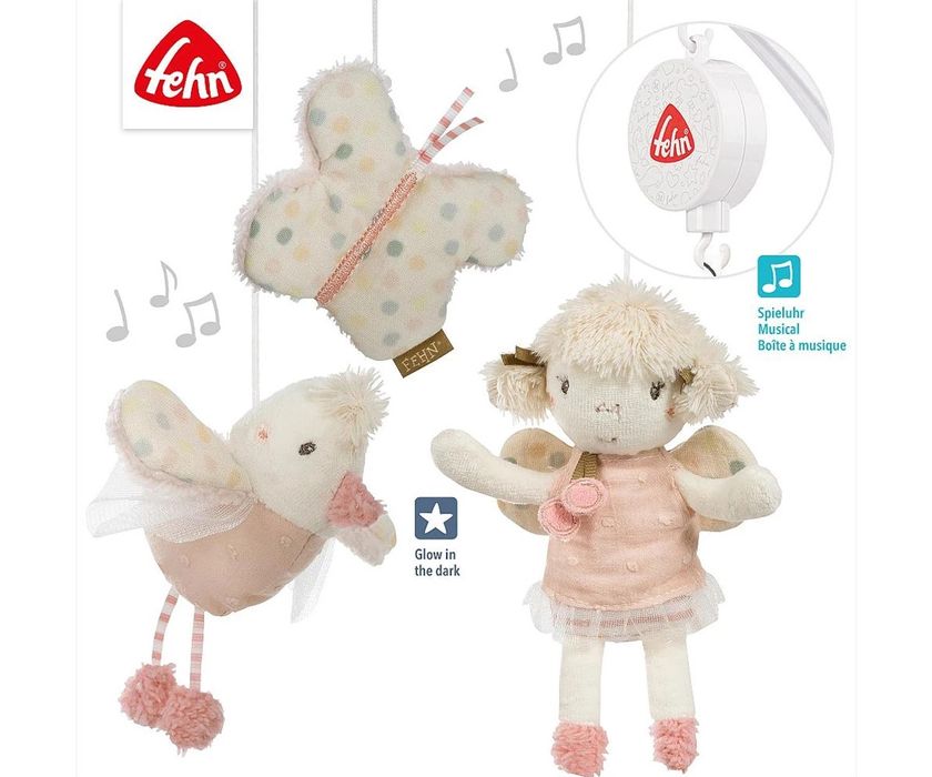babyFEHN - Музикална въртележка FehnLand, 40 см
