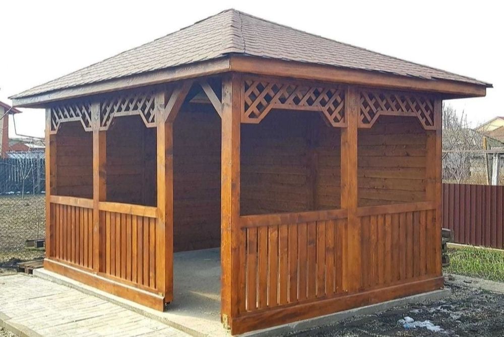 Foișoare terase din lemn