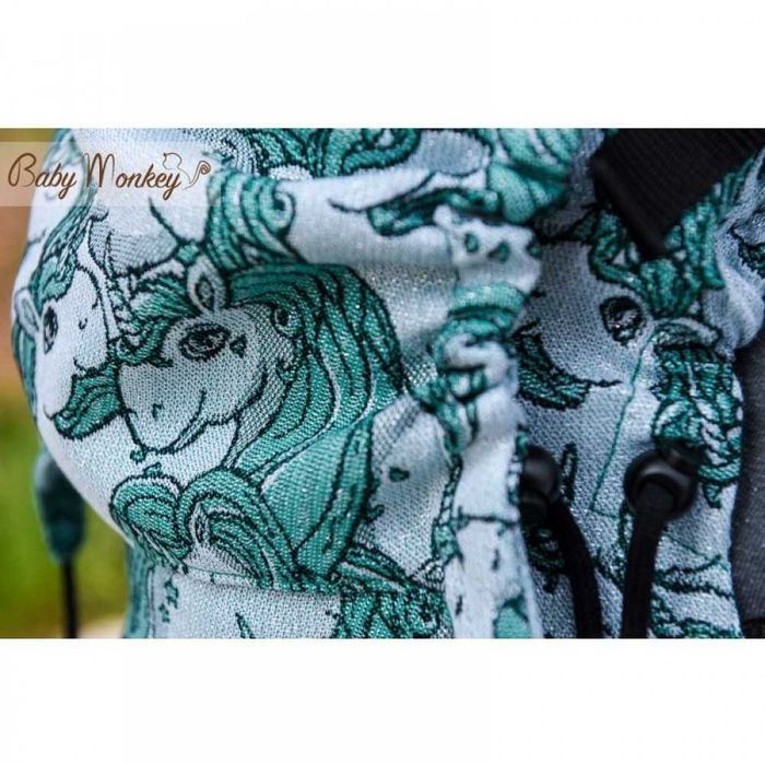 BabyMonkey Regolo ергономична раница Unicorns glitter