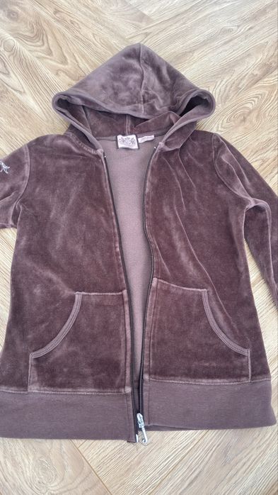 Juicy Couture velour zip hoodie