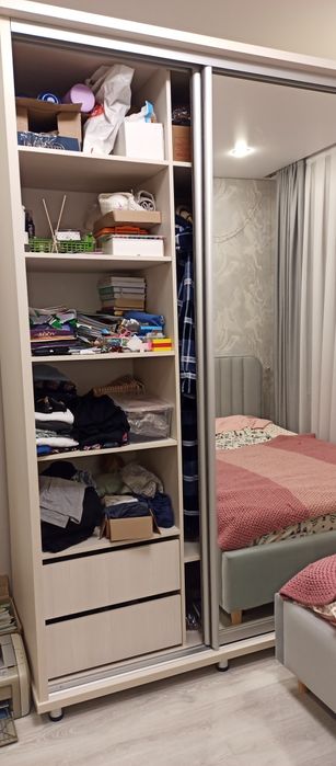 Шкаф купе светлый