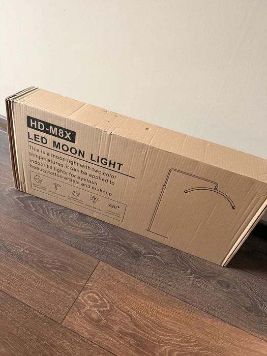 LED козметична лампа за миглопластика/грим/маникюр/татуировки