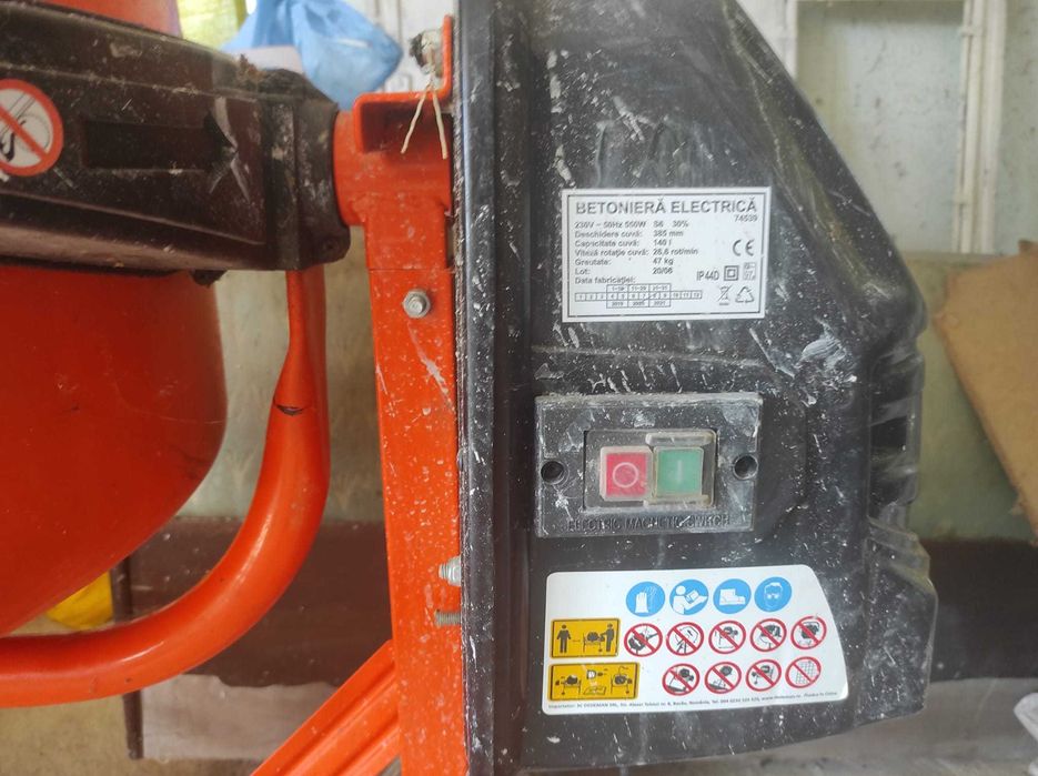 Betoniera electrica
