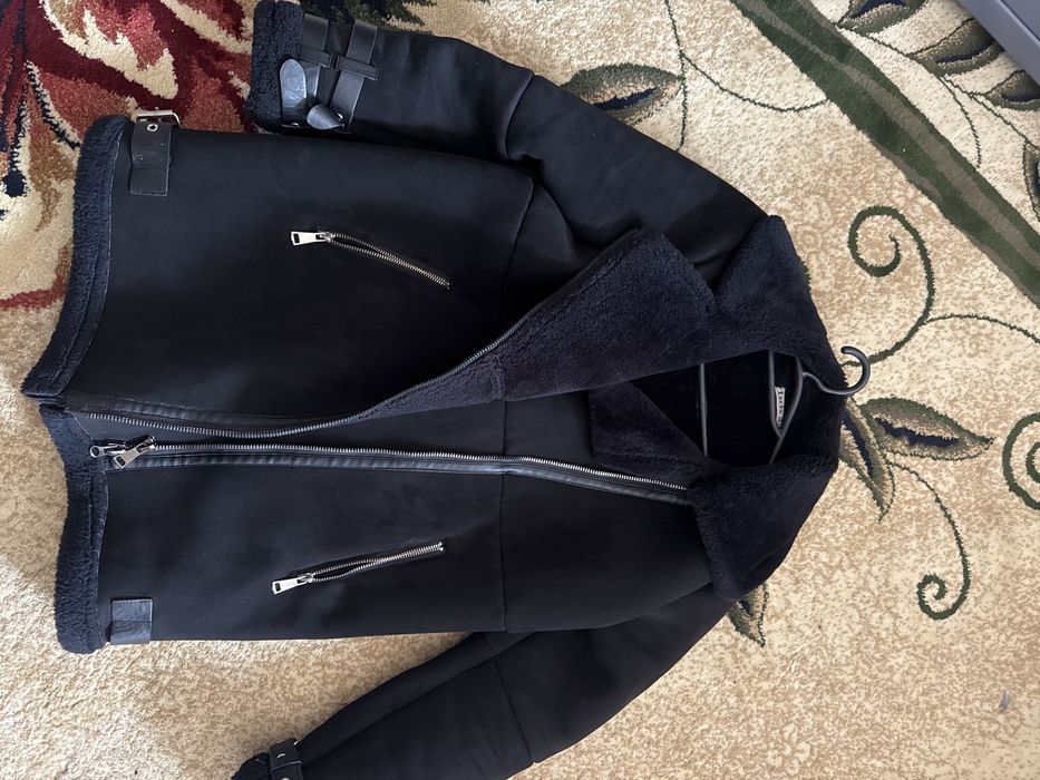 Дубленка бархат,внутрий очень теплая