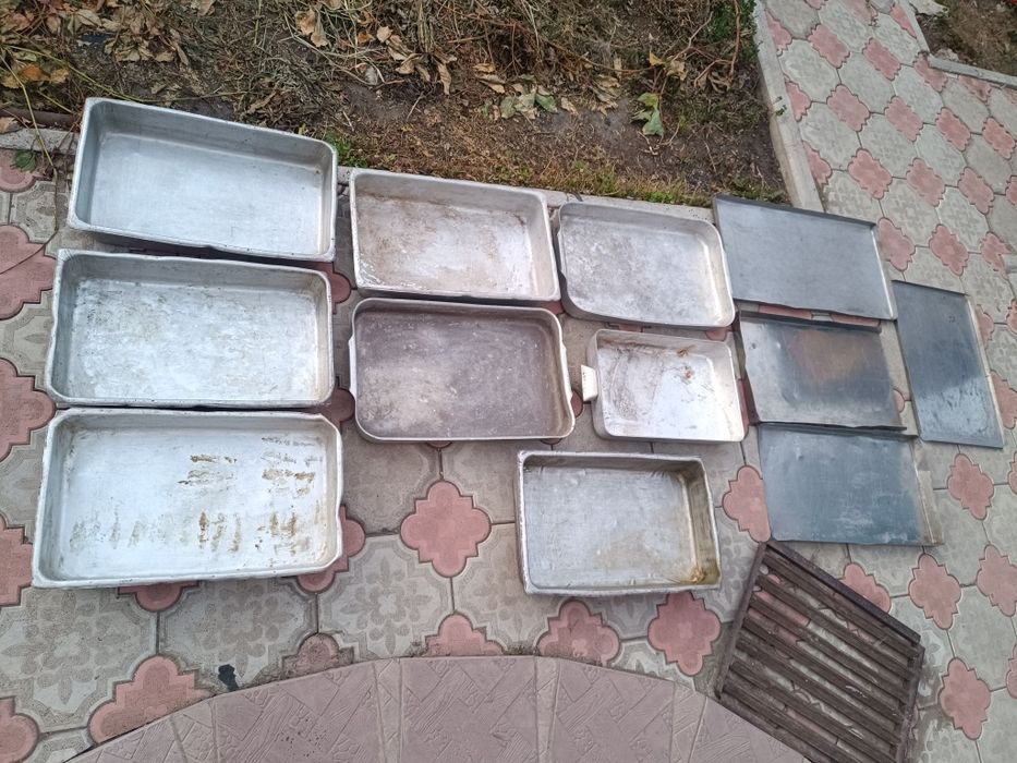 Ёмкость алюминиевая, противень, лист