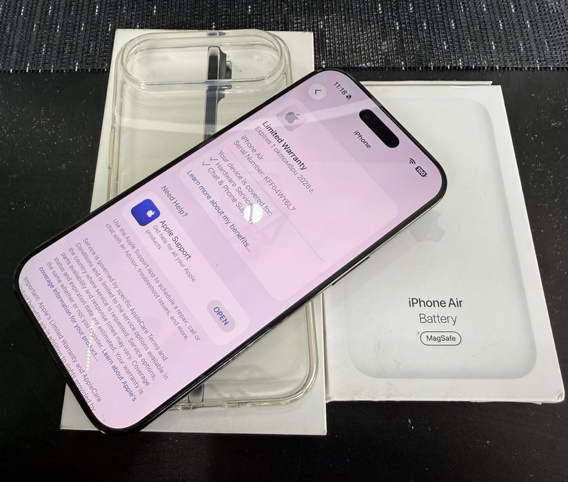 iPhone 17 air 256 gb + MagSafe батерия! Гаранция!