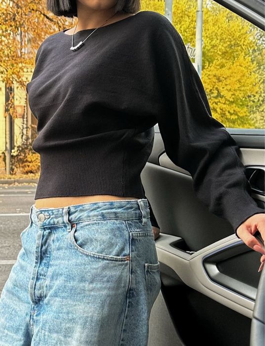 Кофточка лодочка