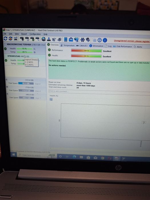 Hdd  pt Laptop slim in stare bune de functionare de 500 gb