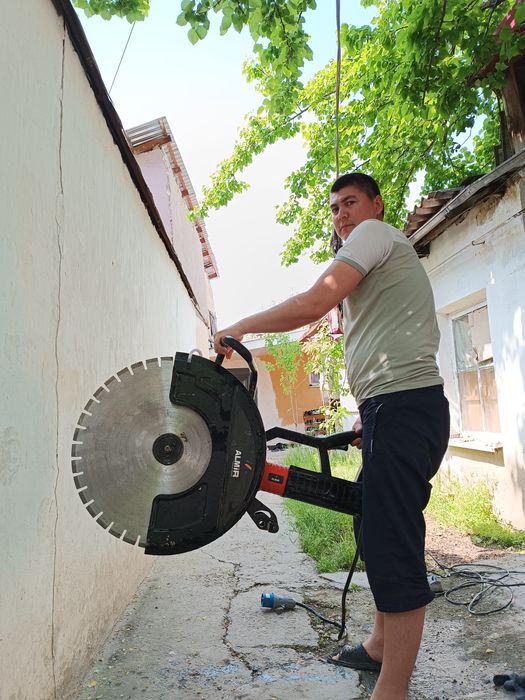 Алмазное резка бетон кесиш ва тешиш