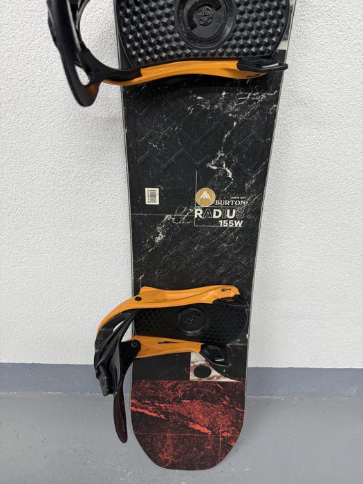 placa snowboard burton radius wide L155cm 2024
