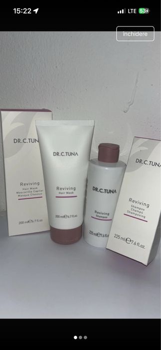 Set pentru cresterea parului