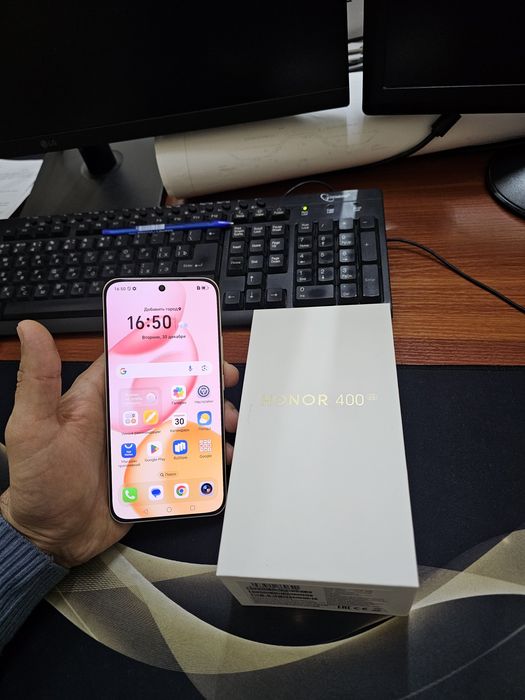 Honor 400 5G 8+8/256gb(2025)iwlawi zur aybi yuq tozza telefon