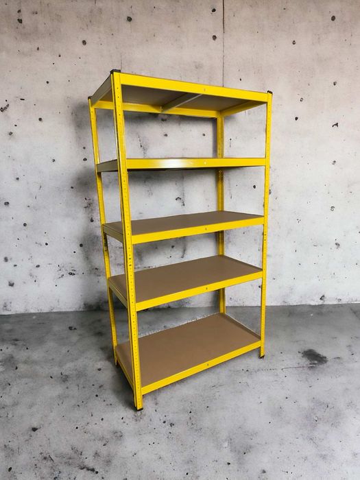 Метални стелажи български с 5 нива до 5 МДФ рафта над 10 размера