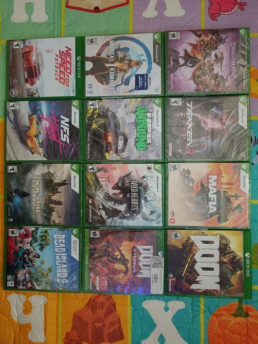 Xbox one и series x игры на дисках