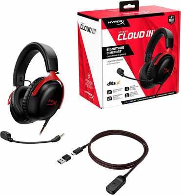 HyperX Cloud III — Проводные Игровые Наушники. Есть доставка