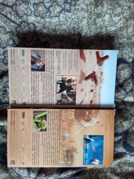 Междузвездни войни аудио касети видеокасети