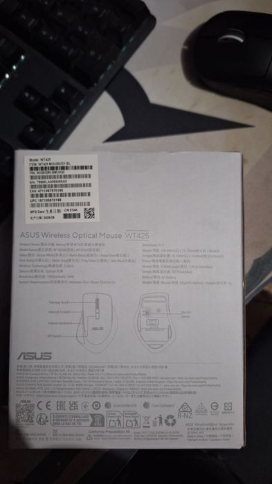 Mouse Asus Wireless WT425