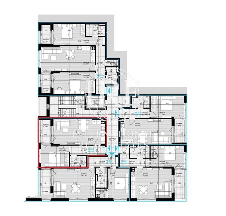 Продава се Двустаен апартамент в Варна, Аспарухово - 69 кв.м за 1812 €/кв.м - Снимка #4
