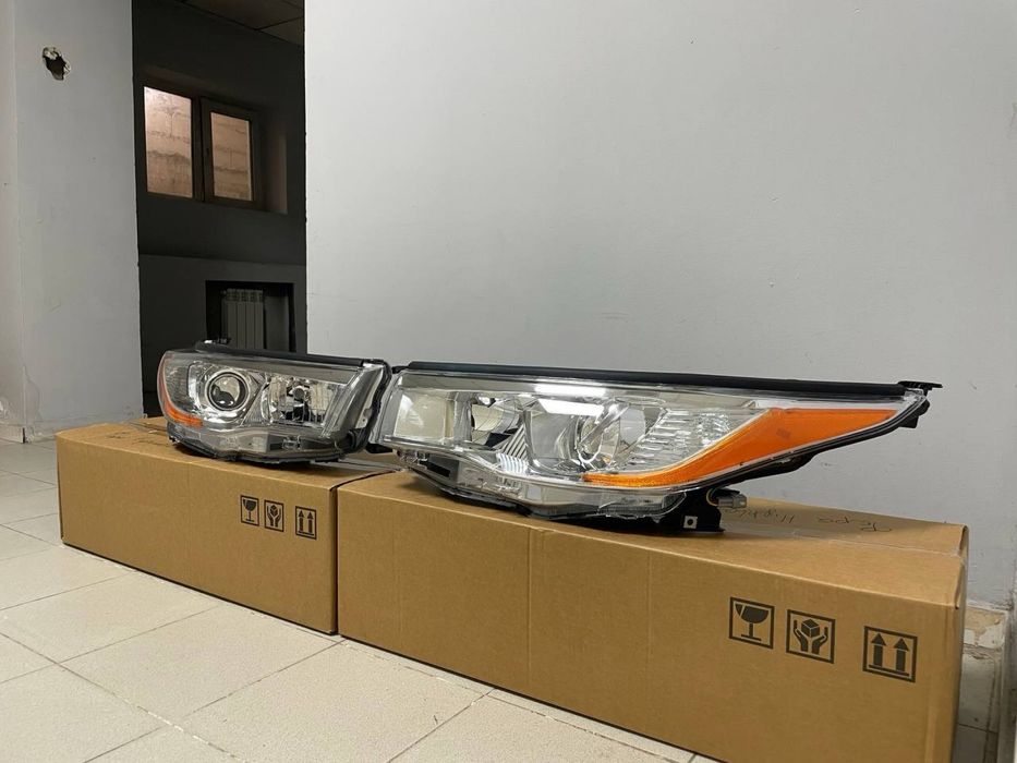 Фары на Toyota Highlander 2014,2016