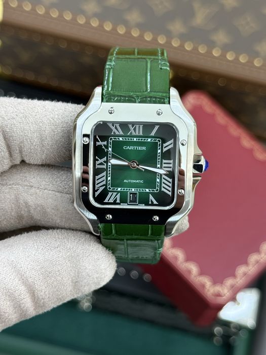 Cartier Santos 100 Green