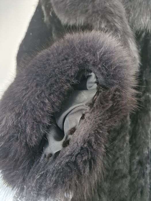 Palton din blana  naturala L-XL