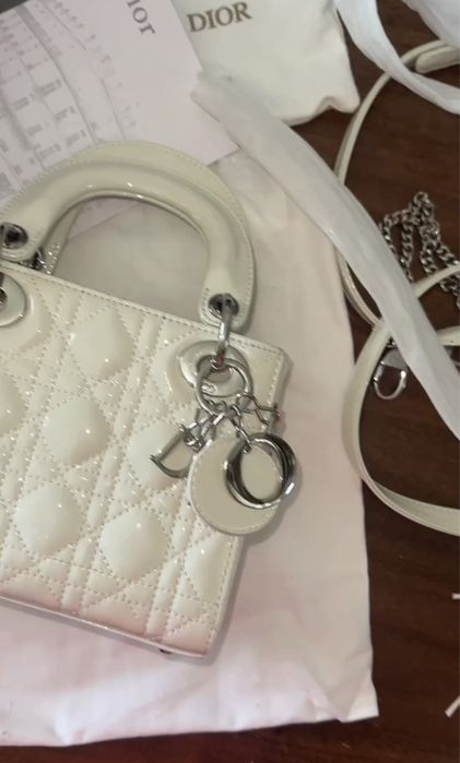 Сумка MISS DIOR лакированная