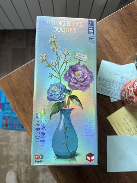 LEGO цветы Игрушки для составления букетов